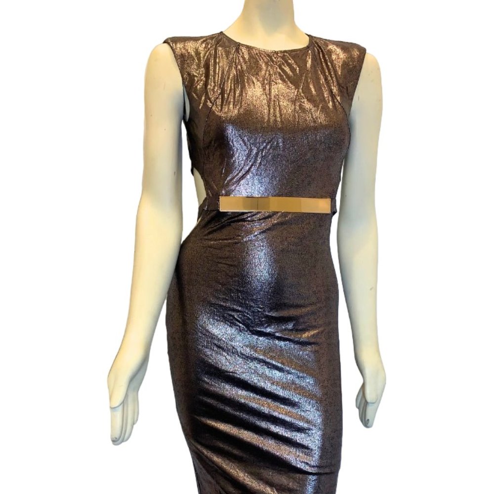 Fitted Dress w/ Belt
